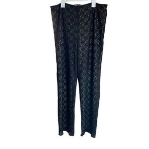 Donna Ricco Lace Pants